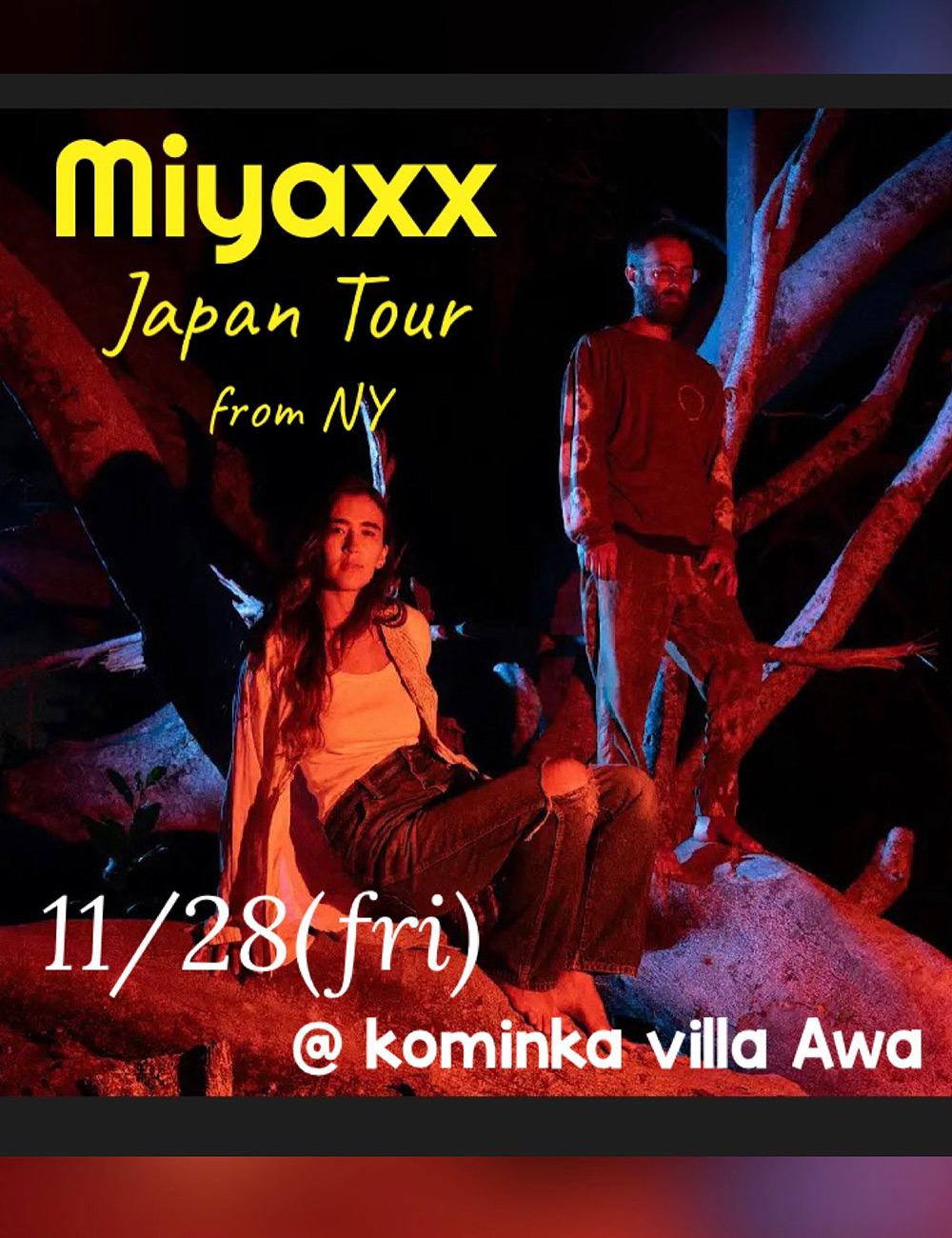 Miyaxx Japan Tour 2025 @kominka villa Awa