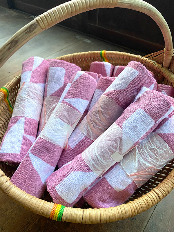 淡10周年の記念品タオルをご用意しました！